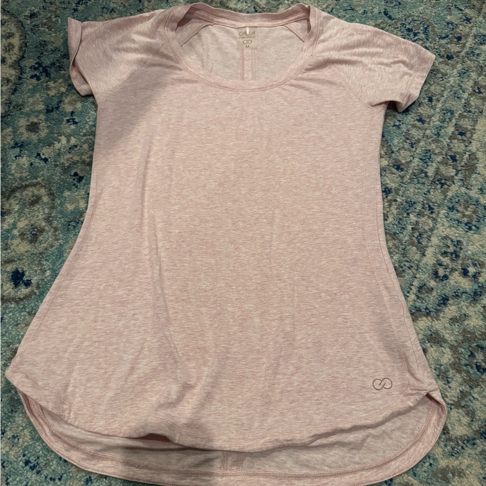 CALIA by Carrie Underwood Light Pink Short Sleeve Tee